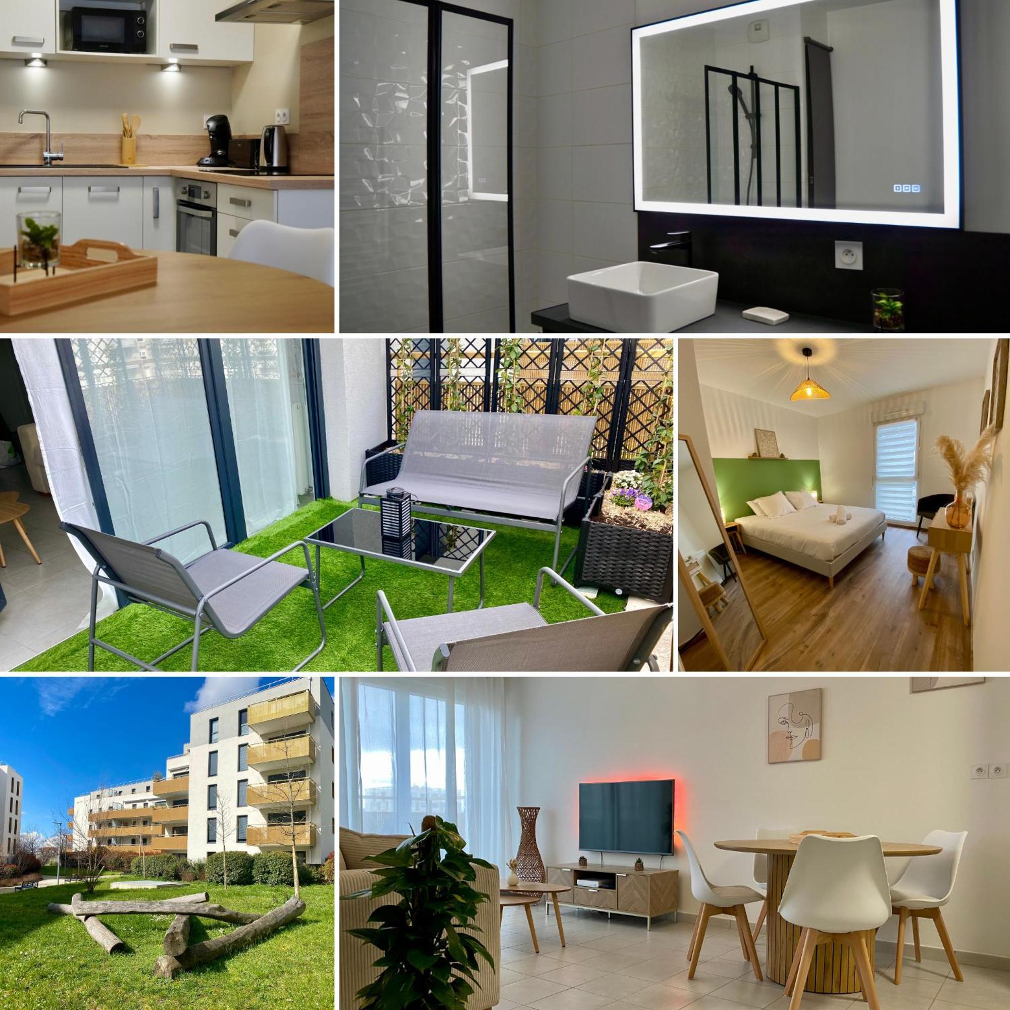 "Haven" Apartment Saint-Priest  Ngoại thất bức ảnh